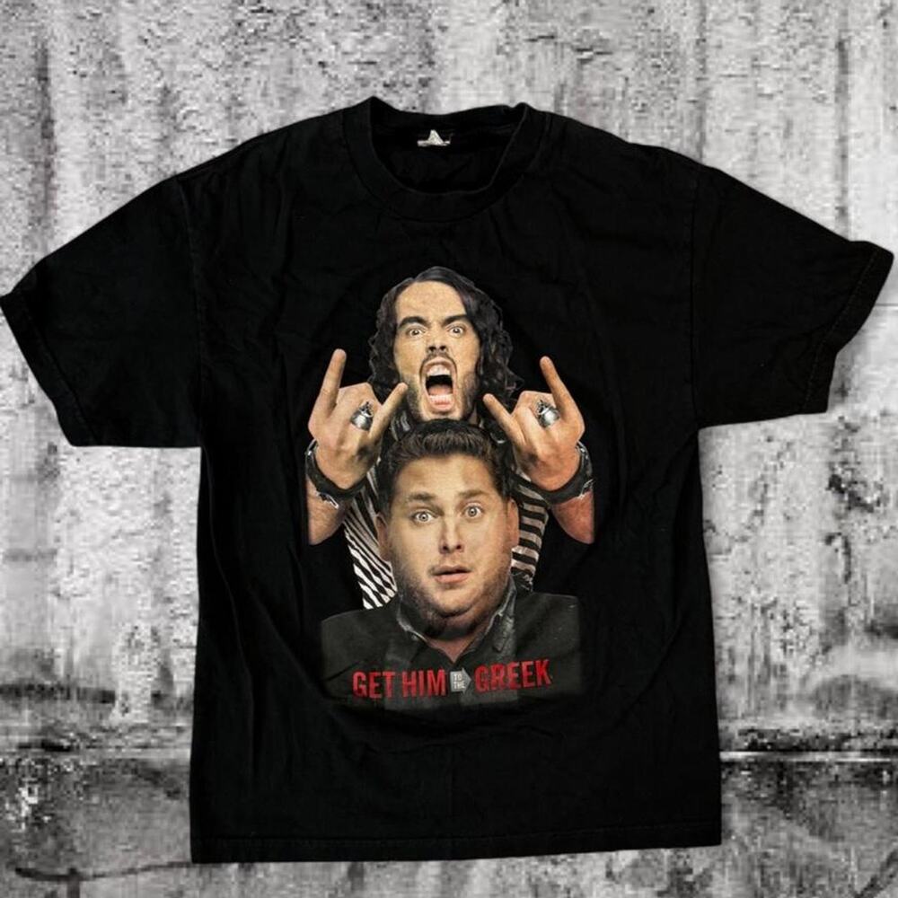2010 Get Him to the Greek Movie Promo T-Shirt Large Black Planet Hollywood
